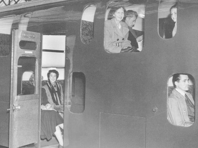 The only two double-decker trains designed by Oliver Bulleid were built at Lancing, 4001 being completed in September 1949 and 4002 in October 1949