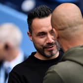 The Manchester City manager said De Zerbi was producing “wonderful football” on the south coast and claimed the Italian was changing many things in English football.