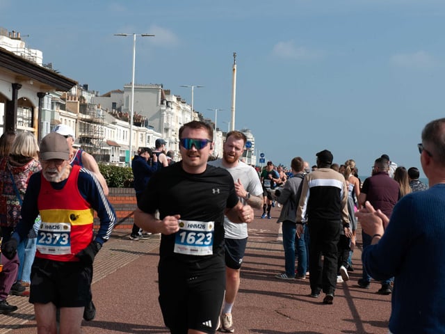 Hastings Half Marathon 2026 - pictures by Frank Copper