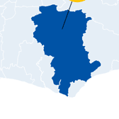 Marie Curie map highlights the areas already part of the scheme