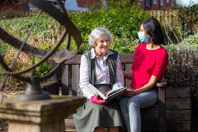 The new care home is designed to enable residents to live active and fulfilled lives, while promoting independence. Picture: Shaun Fellows / Shine Pix Ltd