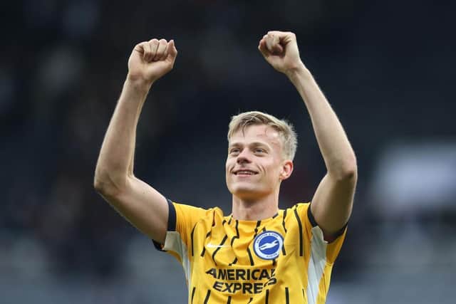 Jan Paul van Hecke of Brighton & Hove Albion has previously been linked with a move to Newcastle