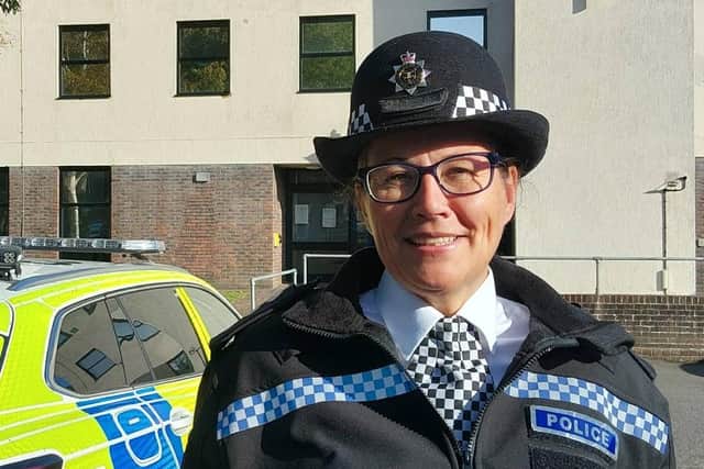 Kay Hutchings, the new District Commander for Chichester and Arun, sat down with the Chichester Observer to discuss her priorities and address concerns in the town. Photo: Sussex Police.