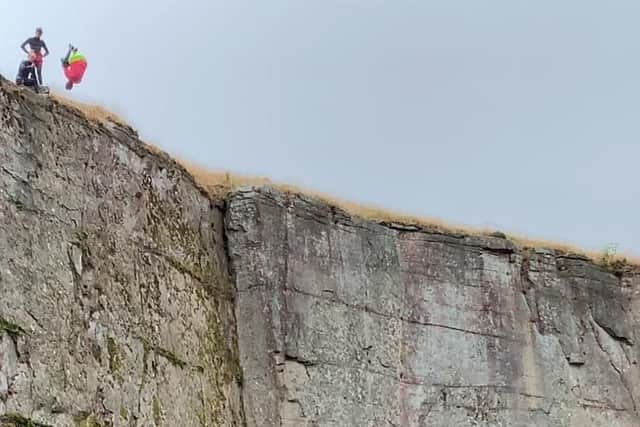 James Williams-Fuller from Cuckfield performed the stunt on Sunday, July 31