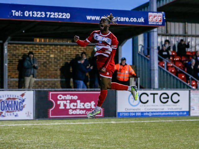 Eastbourne Borough got a vital 3-1 win against Braintree Town at Priory Lane on Saturday. Photographer Lydia Redman was there to catch the action.