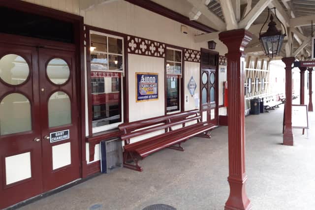 The museum at Sheffield Park station