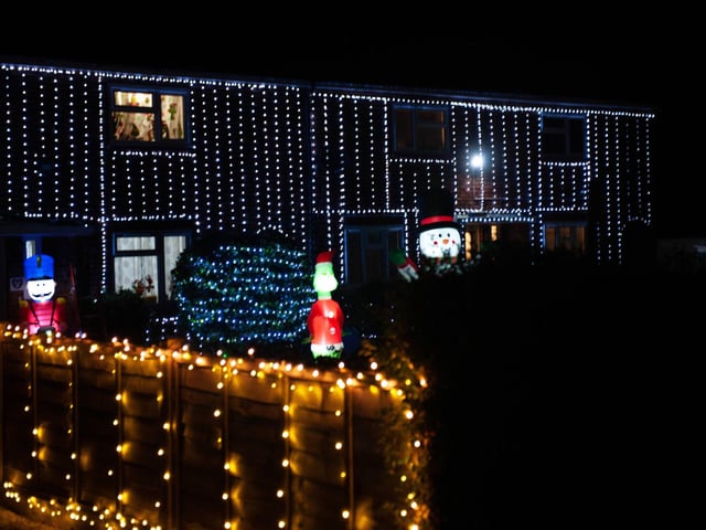Westfield Christmas lights 2024. Photo by Frank Copper. The event this year has been scaled back significantly.