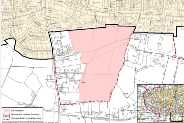 Site allocation south of Folders Lane, Burgess Hill