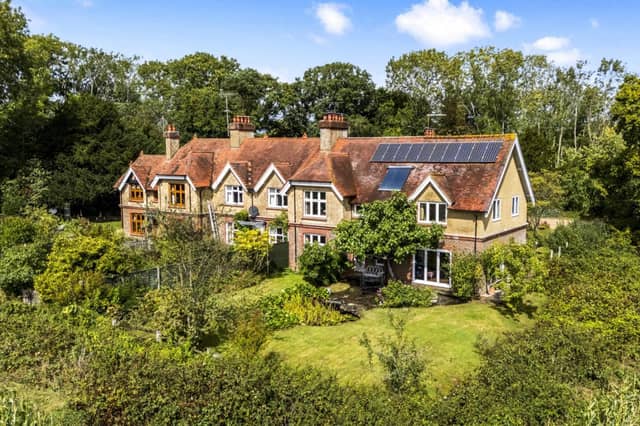 3 Delbury Cottages is a seven-bedroom semi-detached house near the border of East and Mid Sussex. Photo: Yopa