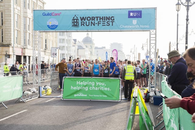 Worthing RUNFEST returns on April 28, 2024, with the usual 10k, half marathon and family mile, raising money for Guild Care - plus a brand new after-party festival