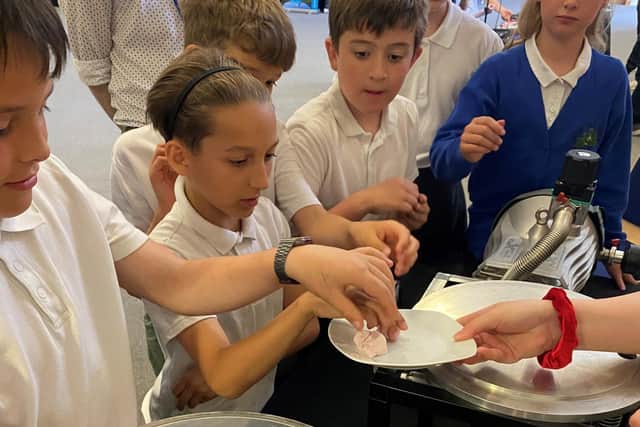More than 250 students took part in the event