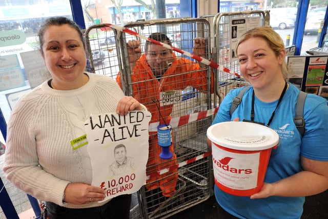 The Original Factory Shop assistant manager Louise Miles and Wadars fundraising manager Jenny Freeman