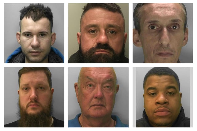 These are some of the most serious, high-profile and prolific offenders who were jailed in the fourth month of 2023. All information comes directly from Sussex Police.