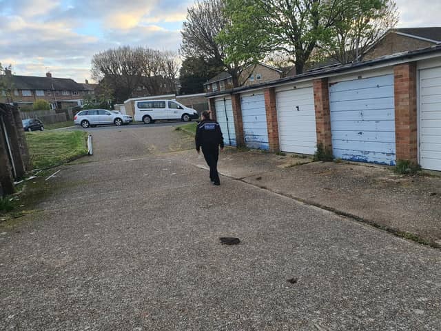 Police in Eastbourne have conducted reassurance patrols in ‘hot-spot’ areas following reports of anti-social behaviour. Picture: Eastbourne Police