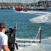Littlehampton RNLI will feature in BBC2’s Saving Lives at Sea on Tuesday, September 15, at 8pm. Photo: RNLI/Anthony Fogg
