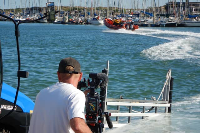 Littlehampton RNLI will feature in BBC2’s Saving Lives at Sea on Tuesday, September 15, at 8pm. Photo: RNLI/Anthony Fogg