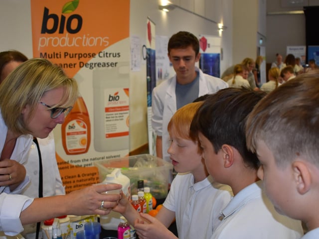 More than 250 students took part in the event