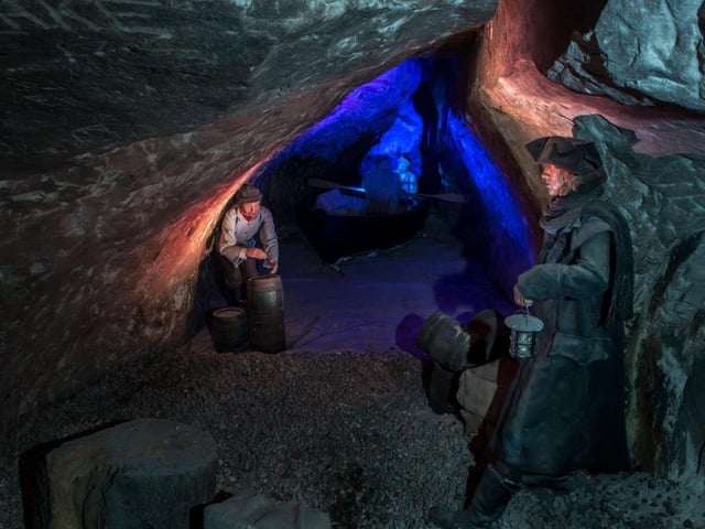 Delve into caves deep below the West Hill in Hastings and learn about smugglers at the Smugglers Adventure