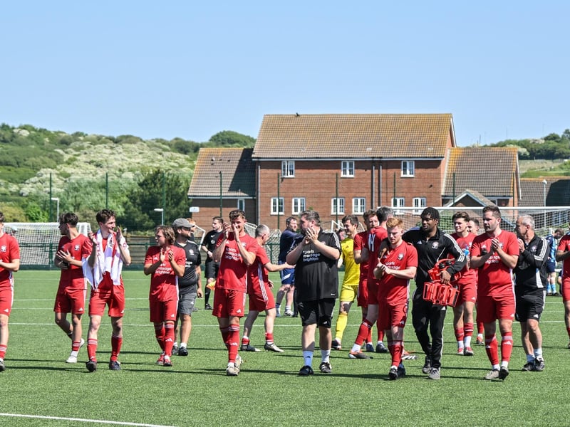 Hassocks FC win the 2024-25 Peter Bentley Cup