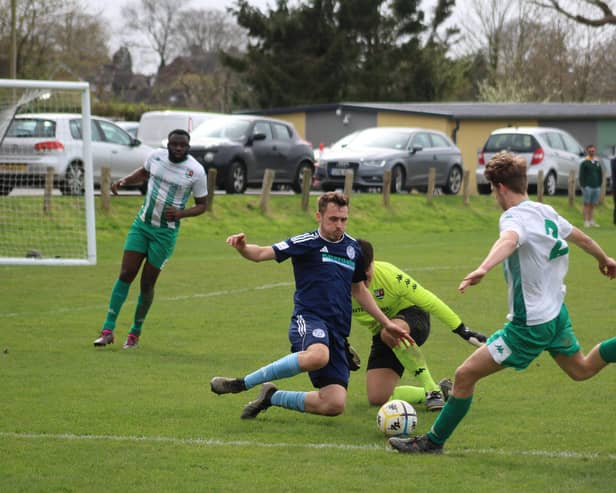 Ringmer in action at Rotherfield | Picture: Will Hugall