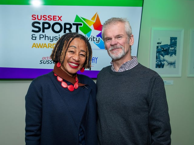 Winners and finalists at the Sussex Sport and Physical Activity Awards for 2023