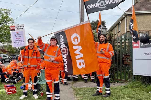 Biffa's failure to propose a serious offer to resolve the Wealden bin strike has been branded a 'disgrace that is hitting keyworkers and local people hard' by GMB Union