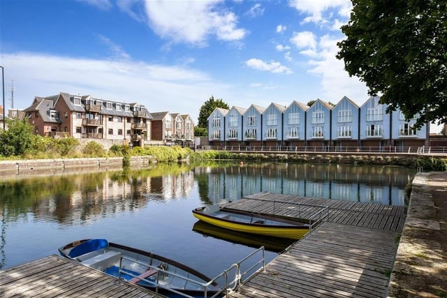 This could be a brilliant chance to live by Chichester's iconic canal.