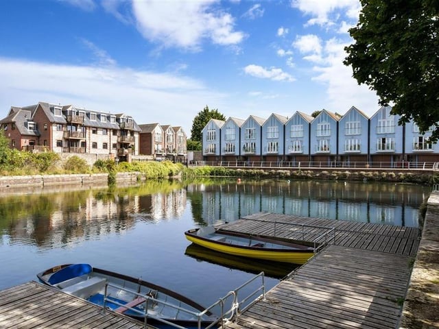 This could be a brilliant chance to live by Chichester's iconic canal.