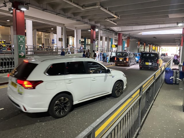 Rail strikes: Pictures show how busy Gatwick Airport is as industrial action continues