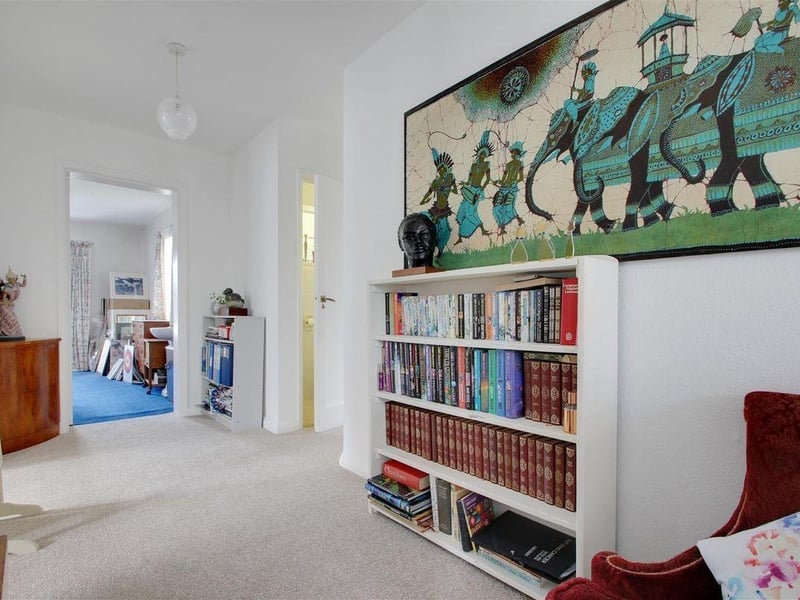 This five-bedroom detached house in Goring is on the market with James & James Estate Agents at a guide price of £850,000.