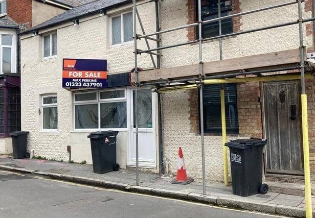 Plans submitted to Eastbourne Borough Council could see the conversion of the former ground floor restaurant, Ginseng’s Japanese Bistro, into a residential property. Picture: Contributed