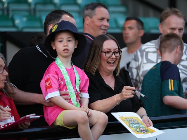 Natalie Mayhew's pictures of Horsham FC's Isthmian League title celebrations