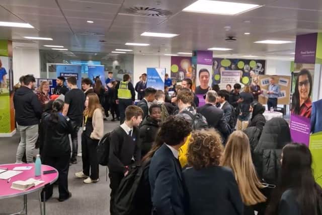 The Apprenticeship Careers Day at London Gatwick. Picture: Mark Dunford/SussexWorld