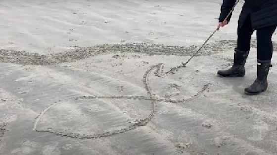 Chichester Culture Spark kicks off the new year of events with Community Sand Drawing Workshop