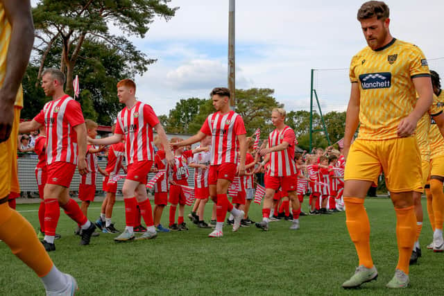 Steyning and Maidstone walk out in front of 1,135 fans | Picture: Steve Mills