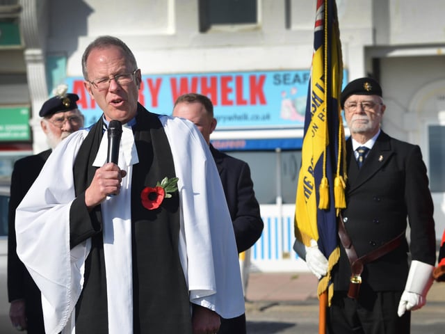 National Covid Day of Reflection in Bexhill on March 9 2025.
