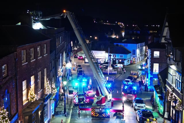 Firefighters called to tackle blaze at historic West Sussex hotel