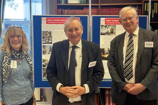 Members of the West Sussex Archive Society are celebrating after a successful open day. Photo: Connor Gormley