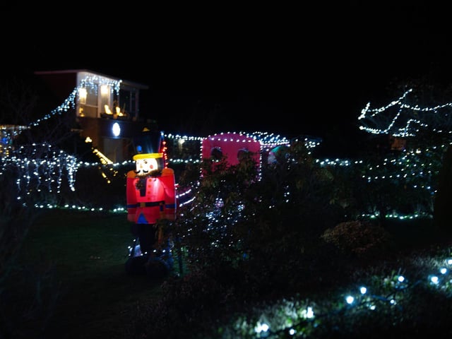 Westfield Christmas lights 2024. Photo by Frank Copper. The event this year has been scaled back significantly.