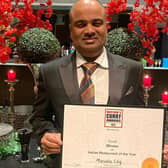 Masala City in Chichester received the award for best Indian restaurant (South) in the Nation's Curry Awards.