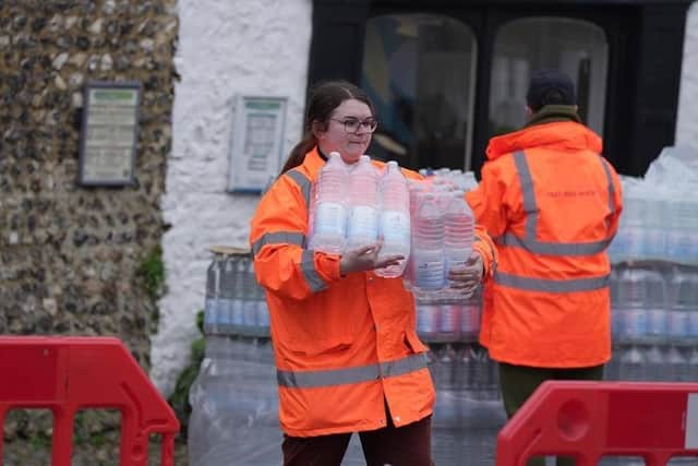 Residents of East Sussex have had their water restored after almost two days of outages in the area. Picture: Eddie Mitchell
