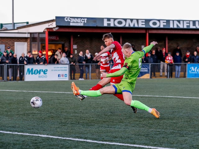 Eastbourne Borough got a vital 3-1 win against Braintree Town at Priory Lane on Saturday. Photographer Lydia Redman was there to catch the action.