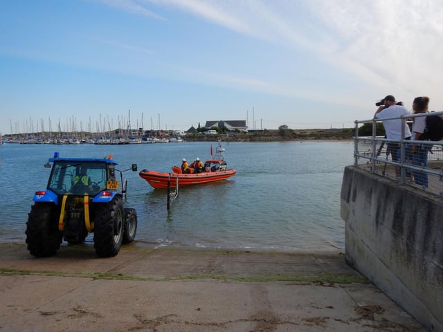 Littlehampton RNLI will feature in BBC2’s Saving Lives at Sea on Tuesday, September 15, at 8pm. Photo: RNLI/Anthony Fogg