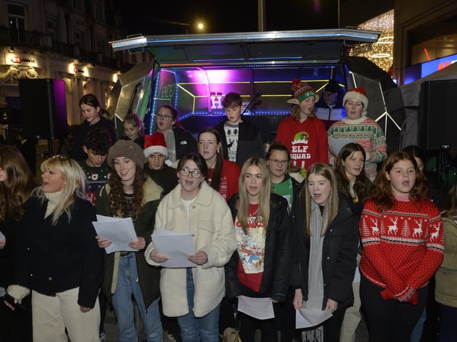 Eastbourne Christmas Lights Switch On (Photo by Jon Rigby)