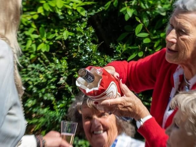 More than 150 neighbours, friends and families from 'The Lanes' area of West Chiltington enjoyed a memorable street party in Heather Lane on Saturday, June 4 in celebration of the Queen's Platinum Jubilee