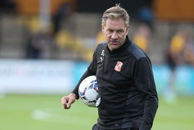 The Swindon Town boss reportedly left the Robins on Thursday and is odds on favourite to take the role at the Broadfield Stadium. (Photo by Pete Norton/Getty Images)