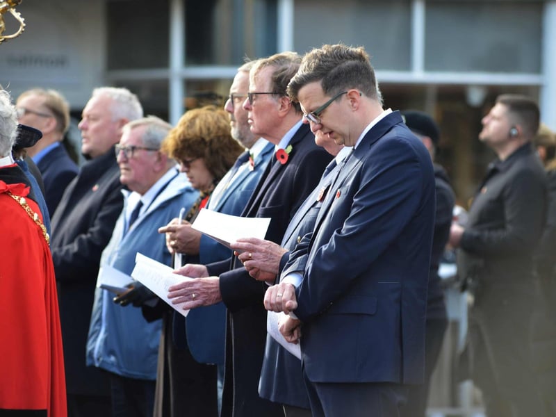 Eastbourne Remembrance Sunday on November 9 2025.