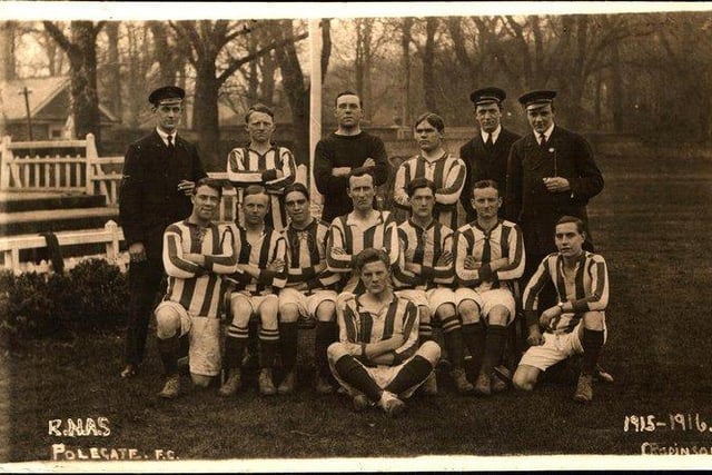 The class of 1915-16 in their first season | Contributed
