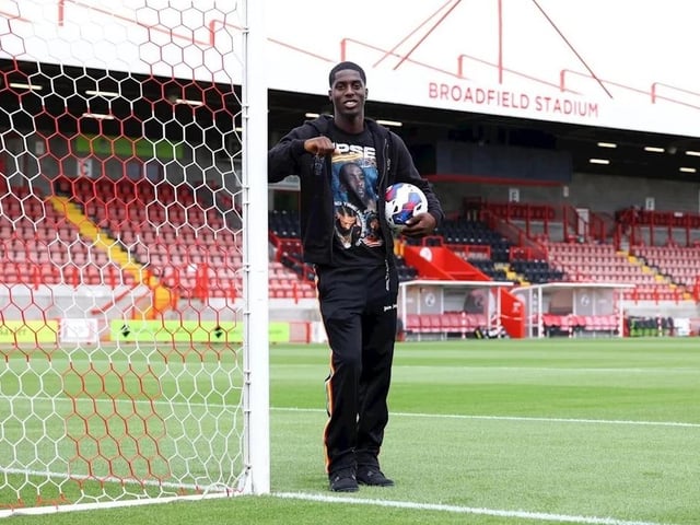 A rabbit in the headlights. He will improve playing senior football in League Two