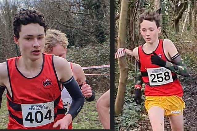 Finlay and Oliver Goodman in action at Bexhill | Pictures contributed